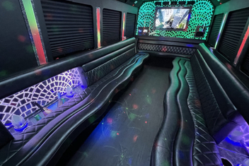 Seattle Limo Bus Interior