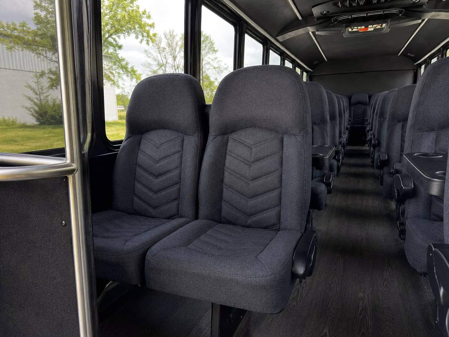 18 passenger minibus inside