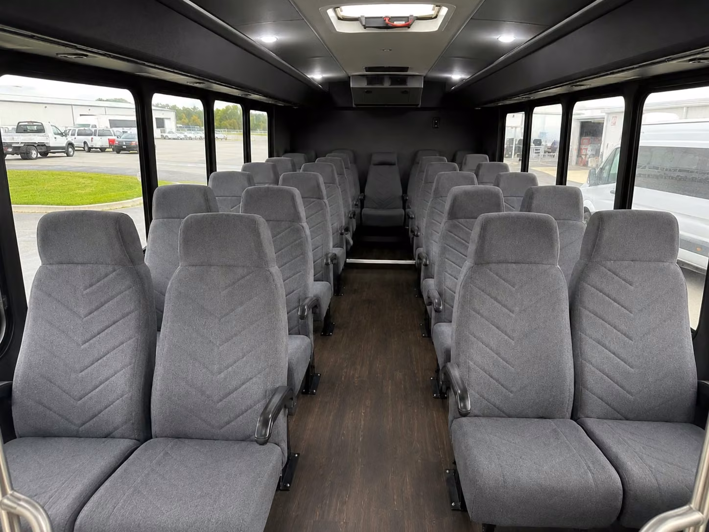 20 passenger minibus inside