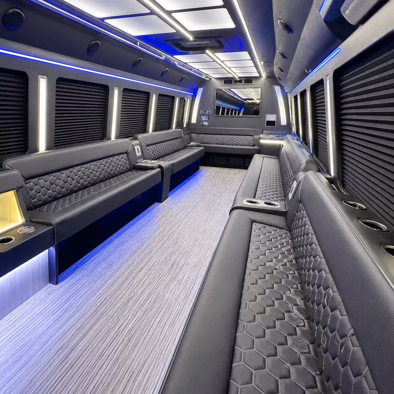 party bus interior