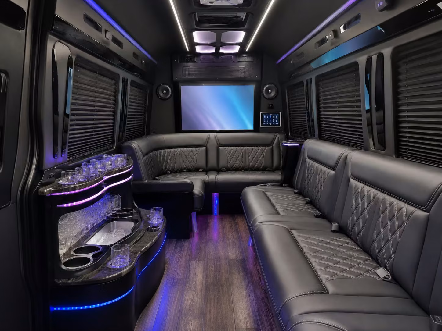 sprinter limousine inside